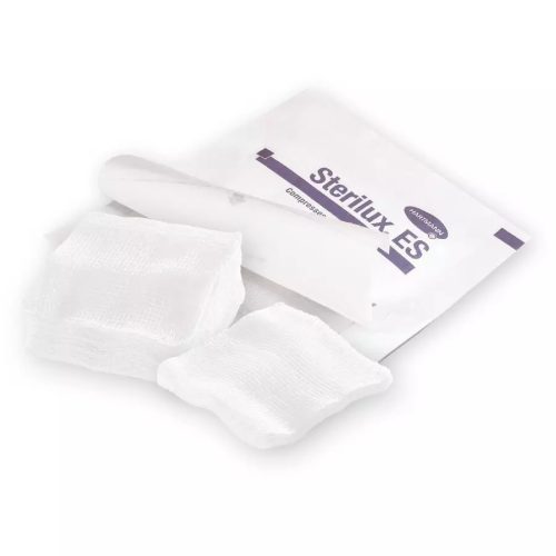 Sterilux® ES 5x5cm sterylny, składany mull-sheet, 8 warstw (10 szt.)