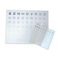 Kontrast-Empfindlichkeits-Diagramm - aus 3 m Entfernung