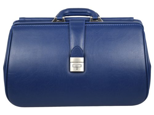 Kansas Skay Medical Kunstledertasche - blau