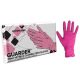 Guarder pink nitrile powder-free (2.5mil) examination gloves 3,4gr - s 100pcs