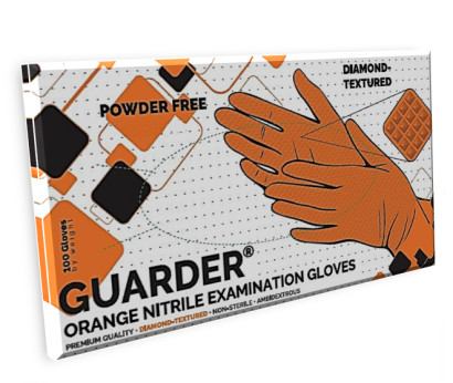 Guarder nitril orange premium stärke 7.0mil stark 8,4gr – M