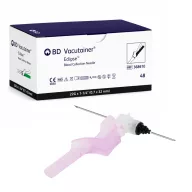   BD Eclipse safety blood collection needle 22G black, 48 pcs/box, Ref: 368610