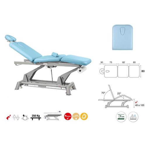 Winterthur Flex-2 Electrically adjustable multifunctional examination bed 80cm