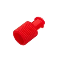   BD combi stopper for Luer-Lock connectors, red, sterile, 100 pcs/box, Ref: TP-MF