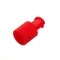 BD combi stopper for Luer-Lock connectors, red, sterile, 100 pcs/box, Ref: TP-MF