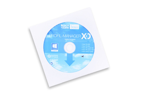 Boso ABI-100 system - Profil-manager XD szoftver CD