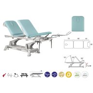   Wielofunkcyjne łóżko do badań Winterthur Versa-2 baza 62cm