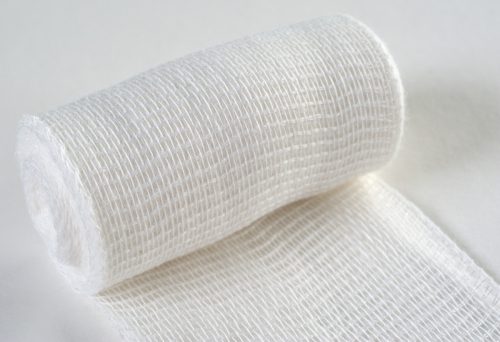 Non-sterile gauze swaddling 5 m x 1 cm