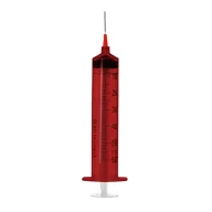   BD Plastipak 50 ml Luer-Lok syringe with aspiration cannula 18G, 40 mm (1 1/2") needle, light-protected (amber) barrel, 1 pc, Ref: 309747