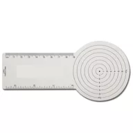 Dermatological Lesion Measuring Template 21 × 5 cm