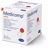   Medicomp® Extra sterile 6-lagige Wundabdeckung, 7,5x7,5cm (25x2 Stück)