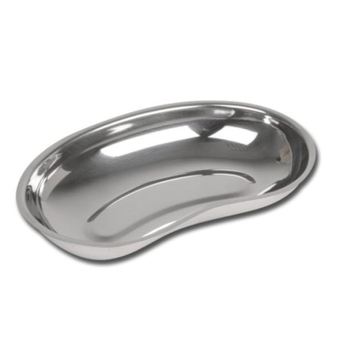 Miska nerkowata ze stali nierdzewnej płytka 480 ml - 20,7 cm