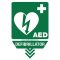 Defibrillator-Anzeige Kunststoffschild mit Aufschrift Defibrillator