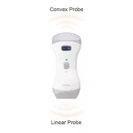   CONTEC CMS 1600B VET dwusondowy system diagnostyki ultrasonograficznej z kolorowym Dopplerem 32 kanałowa sonda akumulatorowa wypukła i liniowa
