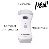   CONTEC CMS 1600B Doppelsonden-Farbdoppler-Ultraschalldiagnosesystem mit 32 Kanälen, wiederaufladbare konvexe und lineare Sonde