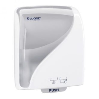 Lucart Identity Touch Free Sensor-Handtuchspender, weiß