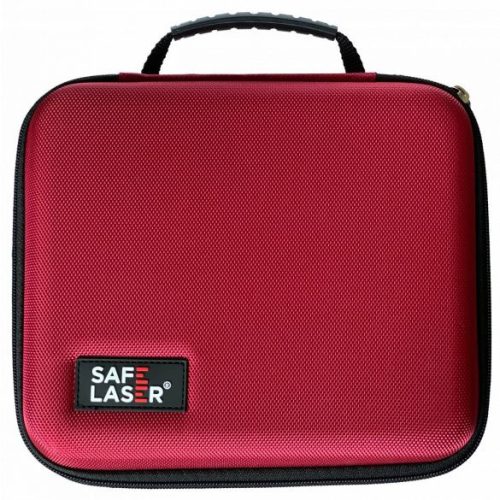 Piros táska Safe Laser termékekhez