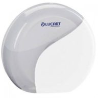   Lucart Maxi Jumbo toilet paper dispenser, white, for toilet paper up to 28 cm in diameter