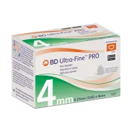   BD Ultra-Fine PRO pen needle 32G 0.23 x 4 mm, for insulin pens, 105 pcs/box, Ref: 320561