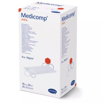   Medicomp® Extra sterile 6 layer wound covering, 10cx20cm (25x2 pcs)