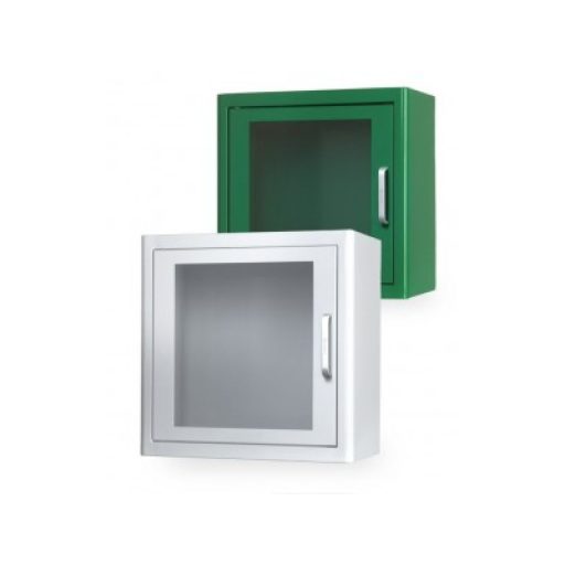 Defibrillátor csomag: AED 7000 magyar defibrillátor+ Riasztós fali kabin+ Hordtáska + CPR maszk