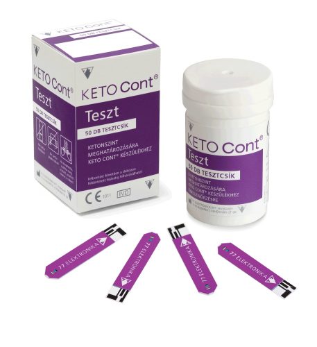 KETO Cont Teszt, KETO Cont készülékhez, 10 darab / doboz