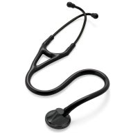   3M™ Littmann® Master Cardiology™ Stethoscope, Black Plated Chestpiece and Eartubes, Black Tube, 69 cm, 2161