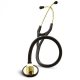 3M™ Littmann® Master Cardiology™, 2175, schwarz, 69 cm Schlauchlänge, Black- Edition, Messing- Edition