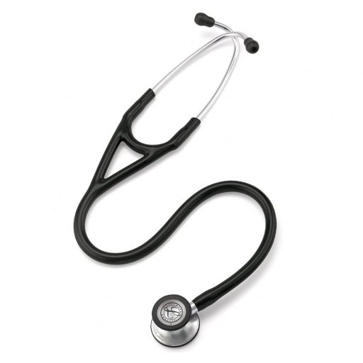 3M™ Littmann® Cardiology IV™ Diagnostic Stethoscope, Standard-Finish Chestpiece, Black Tube, Stainless Stem and Headset, 69 cm, 6152