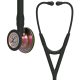  3M™ Littmann® Cardiology IV™ Stethoskop für die Diagnose, 6165, regenbogenfarbenes Bruststück, Schlauch, Schlauchanschluss und Ohrbügel in Schwarz, 69 cm