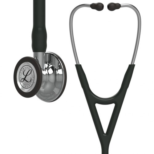 3M™  Littmann® Cardiology IV™ Fonendoszkóp 6177, tükörcsiszolású fej, fekete cső, 69cm