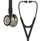  3M™ Littmann® Cardiology IV™ Stethoskop für die Diagnose, 6179, champagnerfarbenes Bruststück, schwarzer Schlauch, Schlauchanschluss und Ohrbügel in Rauchfarben, 69 cm