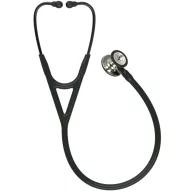   3M™ Littmann® Cardiology IV™ Diagnostic Stethoscope, Champagne-Finish Chestpiece, Black Tube, Smoke Stem and Headset, 69 cm, 6179