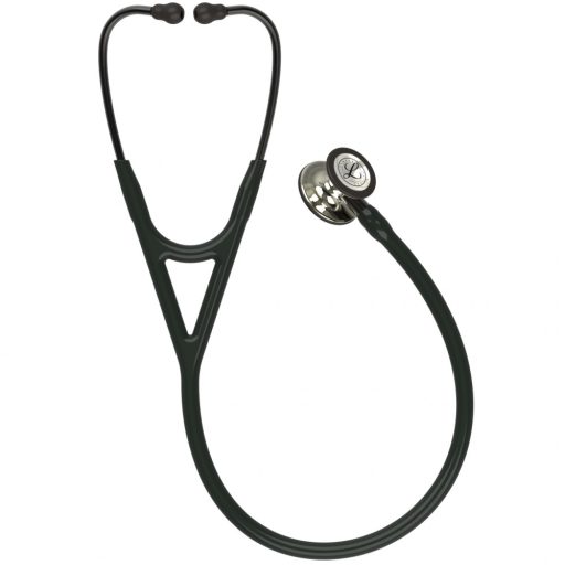 3M™ Littmann® Cardiology IV™ Diagnostic Stethoscope, Champagne-Finish Chestpiece, Black Tube, Smoke Stem and Headset, 69 cm, 6179
