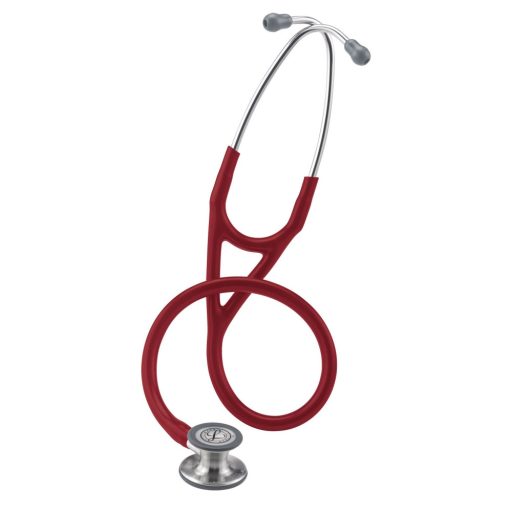3M™ Littmann® Cardiology IV™ Stethoskop zur Diagnose, 6184, burgunderroter Schlauch, 69 cm