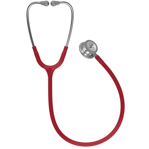 3M™ Littmann® Classic III™ Monitoring Stethoscope, Burgundy Tube, 27 inch, 5627