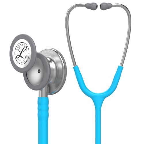3M™ Littmann® Classic III™ Stethoskop zur Überwachung, 5835 türkisfarbener Schlauch, 69 cm