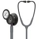 3M™ Littmann® Classic III™ Stethoskop zur Überwachung, 5873, Smoke-Edition Bruststück, grauer Schlauch, violett-grauer Schlauchanschluss und rauchfarbener Ohrbügel, 69 cm