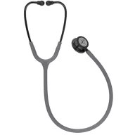   3M™ Littmann® Classic III™ Monitoring Stethoscope, Smoke Chestpiece, Gray Tube, Violet Gray Stem and Smoke Headset, 27 inch, 5873