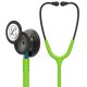 3M™ Littmann® Classic III™ Monitoring Stethoscope, Smoke Chestpiece, Lime Green Tube, Blue Stem and Smoke Headset, 27 inch, 5875
