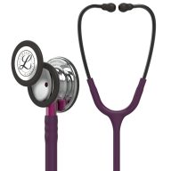   3M™ Littmann® Classic III™ Monitoring Stethoscope, Mirror Chestpiece, Plum Tube, Pink Stem and Smoke Headset, 69 cm, 5960