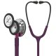 3M™ Littmann® Classic III™ Monitoring Stethoscope, Mirror Chestpiece, Plum Tube, Pink Stem and Smoke Headset, 69 cm, 5960