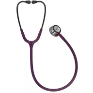   3M™ Littmann® Classic III™ Monitoring Stethoscope, Mirror Chestpiece, Plum Tube, Pink Stem and Smoke Headset, 69 cm, 5960