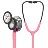   3M™ Littmann® Classic III™ Monitoring Stethoscope, Mirror Chestpiece, Pearl Pink Tube, Pink Stem and Smoke Headset, 27 inch, 5962