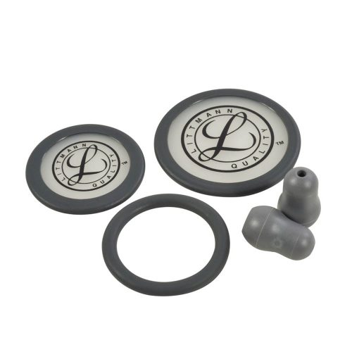 Zestaw części zamiennych do stetoskopów 3M™ Littmann®, Classic III™, Cardiology IV™ i CORE, szary, 40017
