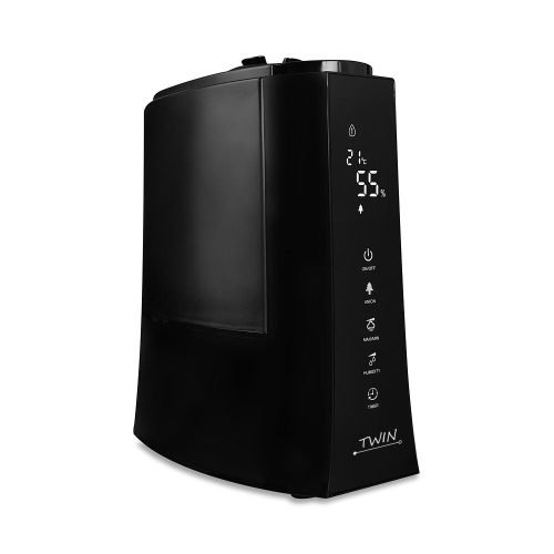 Airbi TWIN ultrasonic humidifier - black