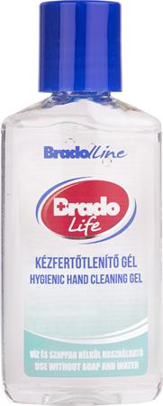BradoLife kézfertőtlenítő gél 50 ml - Tubusos