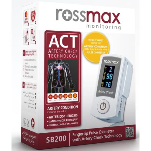 Pulsoximeter ROSSMAX SB200 mit Arteriosklerose-Bestimmungsfunktion 