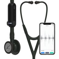   3M™ Littmann® CORE Digital Stethoscope, Black Chestpiece, Tube, Stem and Headset, 69 cm, 8490