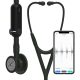 3M™ Littmann® CORE Digital-Stethoskop, 8490, Bruststück, Schlauch, Schlauchanschluss und Ohrbügel in Schwarz, 69 cm